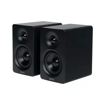 Золотая награда Cospa Edifier M60 Мультимедийная акустическая система 66 Вт Bluetooth с высоким разрешением Беспроводная компактная конструкция В комплект входит специальная подставка для приложения Вход МДФ черный