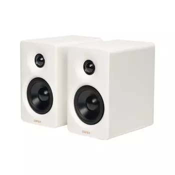 Золотая награда Cospa Edifier M60 Мультимедийный динамик 66 Вт Bluetooth Высокое разрешение Беспроводной Компактный дизайн Специальная подставка для приложения В комплекте Вход МДФ Белый белый
