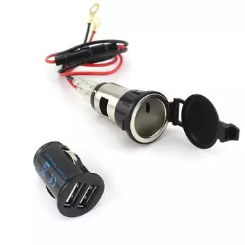 Золотая прикуриватель USB GPS Электрическая розетка Автомобильное зарядное устройство для телефона CHINA