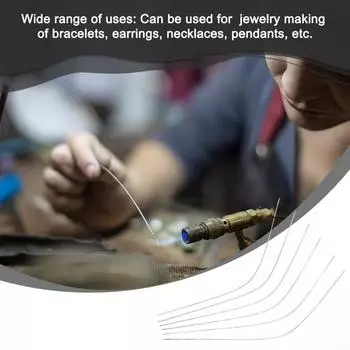 Золотая проволока для пайки браслетов серег ожерелий 1 64 фута Длина 0.5mm