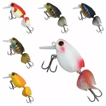 Золотая рыбка Искусственная приманка для золотой рыбки 3D-глаза Искусственная приманка для рыбалки Аксессуар для рыбалки style 6