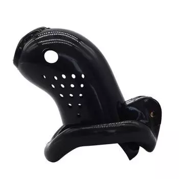 Золотая рыбка в форме смолы CB замок целомудрия мужской пенис клетка взрослые секс-игрушки кольцо для члена раб рогоносец фемдом пытки 9cm