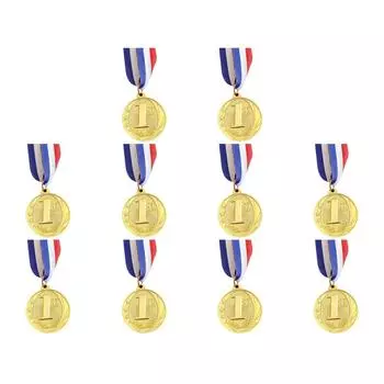 Золотая/серебряная/бронзовая медаль 5 см для наградных медалей за игры в марафон с мячом (Золото)