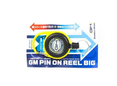 Золотая середина GM Булавка на катушке Большая Карабина 100 см Желтый (6198)