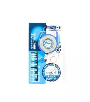 Золотая середина GM Булавка на катушке Карабина 65см Синий (3012)