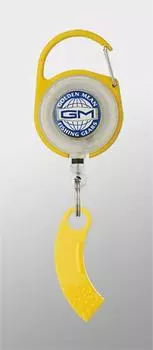 Золотая середина GM штифт на катушке и леске Carabina 65 см желтый (3074)