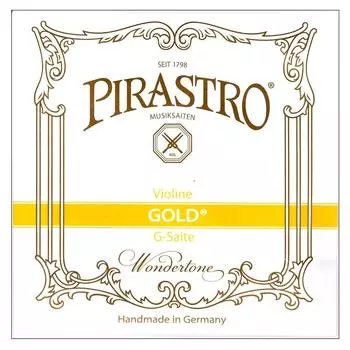 Золотая скрипичная струна G струна жильная серебряная обмотка 2154 4/4