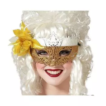 Золотая венецианская маска