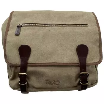 ЗОЛОТАЯ одинарная военная сумка JAM S JGB-958 (коричневый)