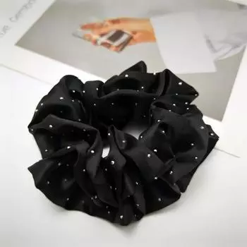 Золотистая бархатная ткань Повязка для волос Цыганское кольцо из толстой кишки Французский ретро Высокоэластичный сатин Резинка для волос аксессуары для женщин