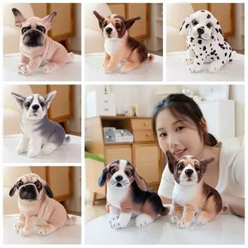 Золотистый ретривер Собака Плюшевые Игрушки Щенок Хаски Моделирование Собака Плюшевые Дети Подружки style 3