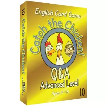 ЗОЛОТО Продвинутый уровень Catch The Chicken Английская карточная игра Английская карточная игра Gold Вопросы и ответы золотой