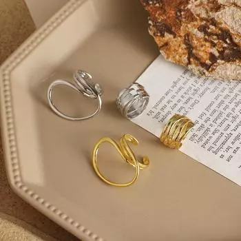 Золотое кольцо в стиле ретро, темпераментное кольцо, ювелирные изделия для вечеринки, милое кольцо, женское романтическое кольцо, подарок