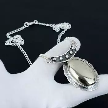 Золотое ожерелье Apache с пиритом, золотой драгоценный камень пирит, ожерелье из стерлингового серебра 925 пробы, украшения из натурального пирита для женщин, ожерелье с пиритом для подарков 20 золотой