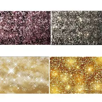 Золотой блестящий фон с блестками небо сияющее свадебное фото фон баннер A-150x100cm