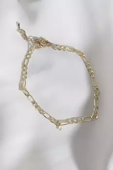 Золотой браслет-цепочка