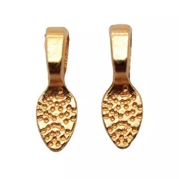 Золотой цвет, 20 шт., бренд: WYISYWG Бусины-поделки для детей 5x15 мм