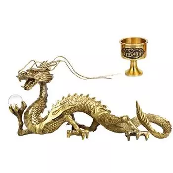 Золотой дракон для хорошего хрустальный шар, держащий золотую воду 20 мм кристалл фэн-шуй хороший хороший удача фэн 5 дракон пять зодиаков удача отпугивание благоприятный