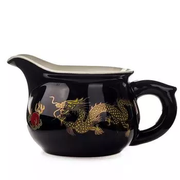 Золотой дракон Gongdao Pot Kung Fu Tea Cup Set Кружка Чайный сервиз Чайник Китайский чайник Посуда для питья Justice Cup Чайник Чайная утварь