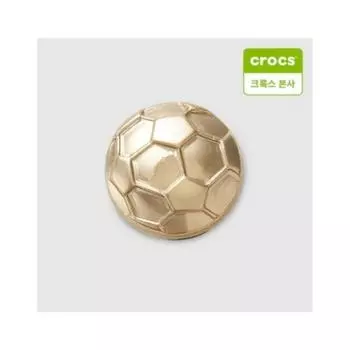 Золотой футбольный мяч Crocs Zibbitz Charm 10014176 shuffle