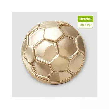 Золотой футбольный мяч Crocs Zibbitz Charm 10014176 onefree