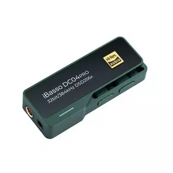 Золотой iBasso Audio DC04PRO USB Dongle DAC Type C портативный небольшой усилитель кабель съемный высокое разрешение HD Lossless Android игры музыка [VGP2025