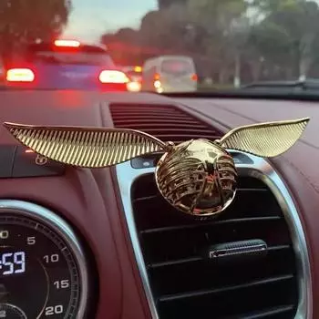 Золотой Летающий Вор Автомобильный Ароматизатор Подвеска Золотой Танзи Кондиционер Выход Устранение Запаха Ароматизатор Украшение Подарок На День Рождения