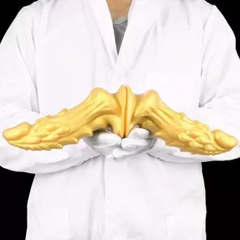 Золотой силиконовый фаллоимитатор Alien, женский анальный штекер, мастурбатор, реалистичный пенис, секс-игрушка, фистинг, ремень на члене, раб, БДСМ