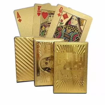 Золотой водонепроницаемый доллар евро покер 1 золотой