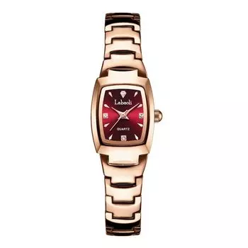 Золотой водонепроницаемый популярный тонкий сверкающий милый японский кварцевый легкий вольфрамовый подарок для женщин