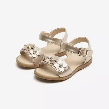 Золотые сандалии Little Diana Lily 140