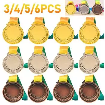 Золотые, серебряные, бронзовые медали Школьные спортивные соревнования по футболу, волейболу, соревнованиям, играм, призовым кубкам, памятным медалям, футбольным кубкам