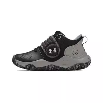 Кроссовки Under Armour Zone BB PS Black Concrete Kids 3024263-001 28