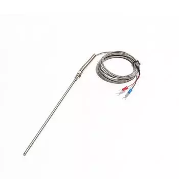 Зонд термопары типа K для термостата ПИД-регулятора температуры диаметром 5 мм. Зонд 50–500 мм, длина кабеля 1 м. 1M Probe 5x50mm (DxL)