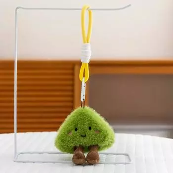 Zongzi Dumplings Cute Rice Dumpling Steamed Rolls Pastry Plush Pendant Toy Zongzi