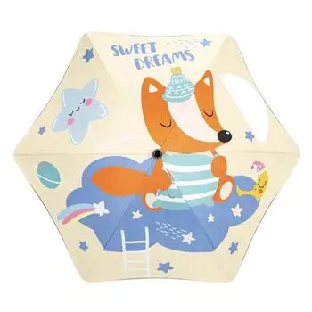 Зонт детский безопасный с закругленными углами для девочек, мальчиков, школьников начальной школы, прямой стержень, изогнутая длинная ручка, зонт двойного назначения