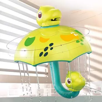 Зонт-динозавр, детская игрушка для ванной комнаты, вращающаяся струя воды, забавная игрушка для купания ребенка One Size