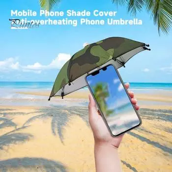 Зонт для сотового телефона, регулируемая подставка для телефона на присоске, универсальный держатель для мобильного телефона на открытом воздухе, козырек от солнца, аксессуары для телефонов