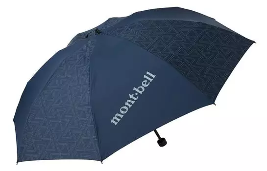 Зонт для треккинга Montbell Reflect 55, складной зонт для скалолазания на открытом воздухе 1128554 (военно-морской флот) тёмно-синий