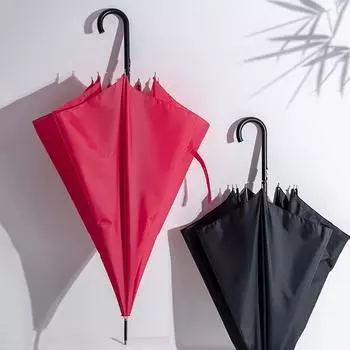 Зонт Дождь Женщины Британский Стиль Клетчатый Зонт Гольф Автоматический Сверхлегкий Paraguas Дорожные Зонты Длинная Ручка Девушки красный