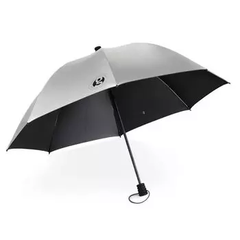 Зонт Gossamer Gear LIGHTREK HIKING CHROME Серебристый 166г Для туристов Для солнечных и дождливых дней Степень защиты от УФ-лучей или более Степень затенения или