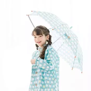 Зонт Kukka Hippo 1 Frame POE 3 Long Hand 8 Window 83144 детский, Apple, размеры, зонт, открытый, саксофон, спицы, 40 см,