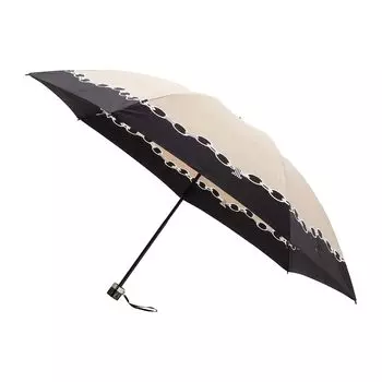 Зонт Moonbat on складной зонт Easy Quick Arch Satin Print Beige [Lanvin Blue] Открыть/Закрыть 21-084-11106-02 бежевый