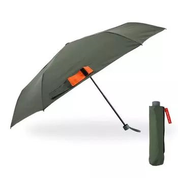 Зонт мужской Ogawa Rain складной ветрозащитный военный хаки для хранения диаметр основного ребра легкий и прочный стекловолокно открывается вручную 57449, зонт, MA-1 хаки