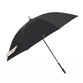 Зонт Ogawa Long Sun and Rain Hand 8 BHPC Beverly Hills Polo с защитой от ультрафиолета и тепла, черное покрытие на защитном чехле, в комплекте 71167 Зонт, открытый,