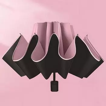 Зонт от солнца, солнцезащитный крем, защита от ультрафиолета, складной ручной зонт с 8 костями, мужской большой двойной женский зонт от солнца и дождя