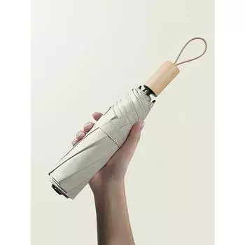 Зонт от солнца Теплоизоляция Тройной зонт от солнца Защита от солнца УФ-излучения Зонт от солнца Дождь Двойного назначения