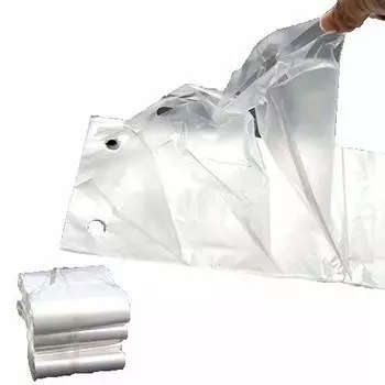 Зонт пластиковый из зонтичного поли длинный для складных зонтов зонт x 13 [500 штук] сумка, одноразовая, полупрозрачная, сумка, HDPE, прочная на разрыв,