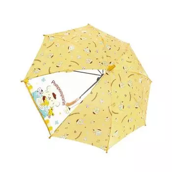 Зонт Pompompurin 50 см Прозрачное окно One Touch Sanrio Cute