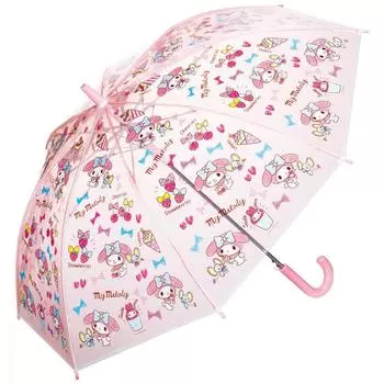 Зонт Skater Long Umbrella Vinyl Umbrella 55 см My Melody Sanrio UBV3 Детский